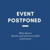 Why Sports Health and Inactivity 2020 Conference Postponed 