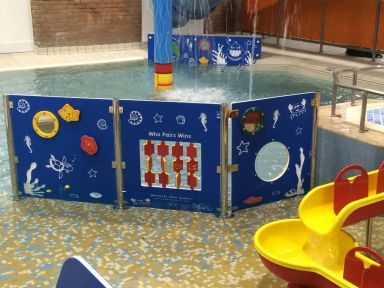 New Water Factory and Toddler Splash Toys for Dolphin Centre, Darlington